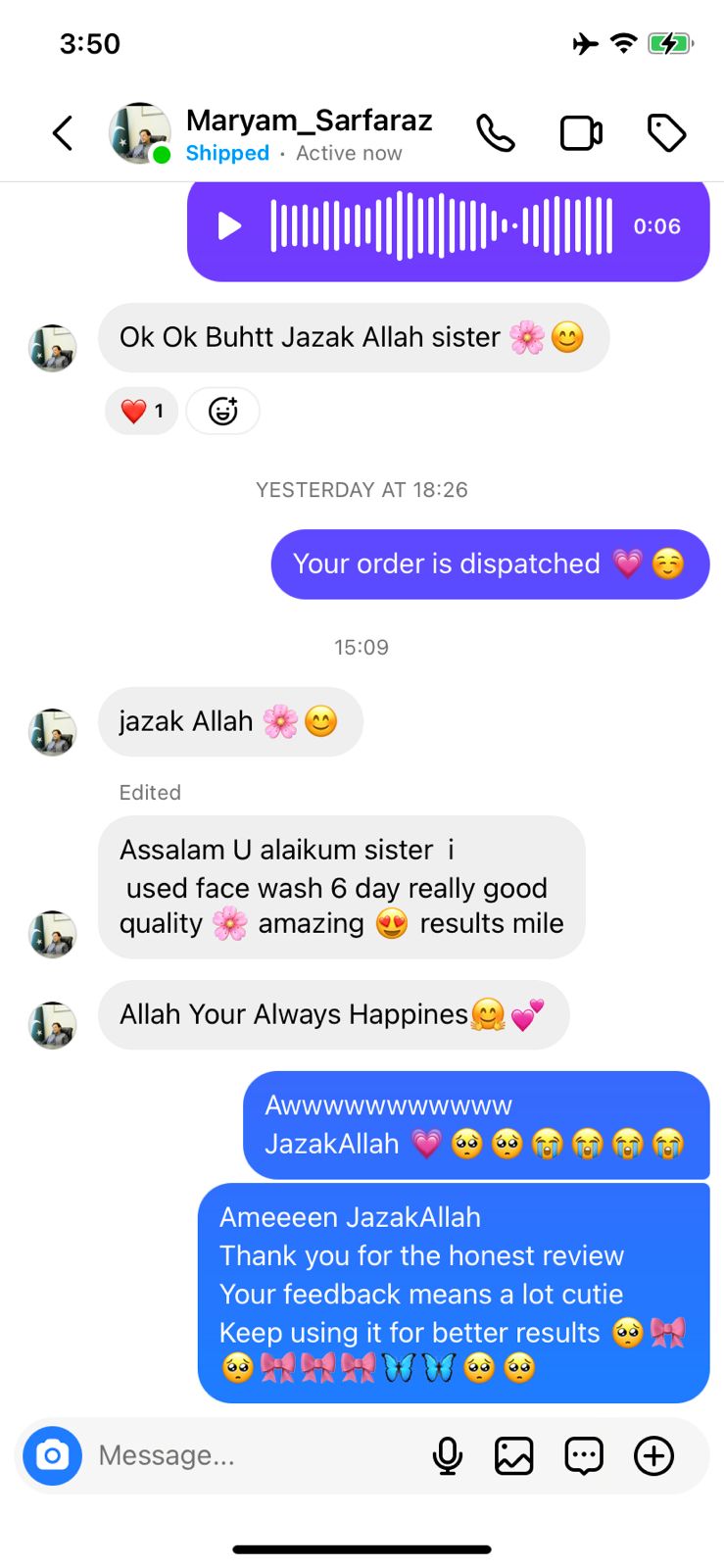 Customer review 7