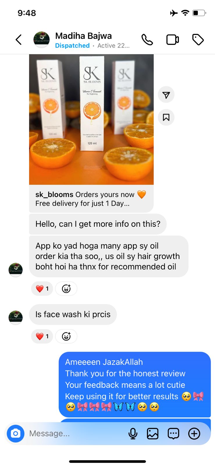 Customer review 9